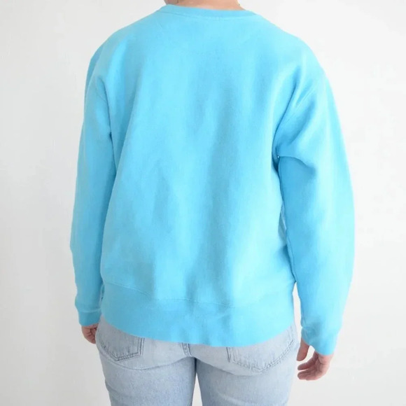 Vintage Blue Under the Sea Crewneck Sweater - M - Picture 3 of 11